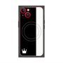 プレミアムパネル with MagSafe［ CASEPLAY Bi-Colors Black & White - ケースプレイ・バイカラー ブラック＆ホワイト ］
