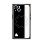 プレミアムパネル with MagSafe［ CASEPLAY Bi-Colors Black & White - ケースプレイ・バイカラー ブラック＆ホワイト ］