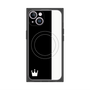 プレミアムパネル with MagSafe［ CASEPLAY Bi-Colors Black & White - ケースプレイ・バイカラー ブラック＆ホワイト ］