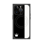 プレミアムパネル with MagSafe［ CASEPLAY Bi-Colors Black & White - ケースプレイ・バイカラー ブラック＆ホワイト ］