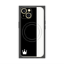 プレミアムパネル with MagSafe［ CASEPLAY Bi-Colors Black & White - ケースプレイ・バイカラー ブラック＆ホワイト ］