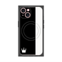 プレミアムパネル with MagSafe［ CASEPLAY Bi-Colors Black & White - ケースプレイ・バイカラー ブラック＆ホワイト ］