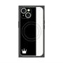 プレミアムパネル with MagSafe［ CASEPLAY Bi-Colors Black & White - ケースプレイ・バイカラー ブラック＆ホワイト ］