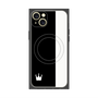 プレミアムパネル with MagSafe［ CASEPLAY Bi-Colors Black & White - ケースプレイ・バイカラー ブラック＆ホワイト ］