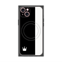 プレミアムパネル with MagSafe［ CASEPLAY Bi-Colors Black & White - ケースプレイ・バイカラー ブラック＆ホワイト ］