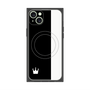 プレミアムパネル with MagSafe［ CASEPLAY Bi-Colors Black & White - ケースプレイ・バイカラー ブラック＆ホワイト ］