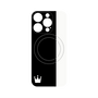 プレミアムパネル with MagSafe［ CASEPLAY Bi-Colors Black & White - ケースプレイ・バイカラー ブラック＆ホワイト ］