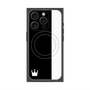 プレミアムパネル with MagSafe［ CASEPLAY Bi-Colors Black & White - ケースプレイ・バイカラー ブラック＆ホワイト ］