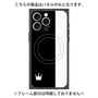 プレミアムパネル with MagSafe［ CASEPLAY Bi-Colors Black & White - ケースプレイ・バイカラー ブラック＆ホワイト ］