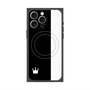 プレミアムパネル with MagSafe［ CASEPLAY Bi-Colors Black & White - ケースプレイ・バイカラー ブラック＆ホワイト ］