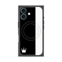 プレミアムパネル with MagSafe［ CASEPLAY Bi-Colors Black & White - ケースプレイ・バイカラー ブラック＆ホワイト ］