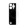 プレミアムパネル with MagSafe［ CASEPLAY Bi-Colors Black & White - ケースプレイ・バイカラー ブラック＆ホワイト ］