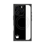 プレミアムパネル with MagSafe［ CASEPLAY Bi-Colors Black & White - ケースプレイ・バイカラー ブラック＆ホワイト ］