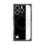 プレミアムパネル with MagSafe［ CASEPLAY Bi-Colors Black & White - ケースプレイ・バイカラー ブラック＆ホワイト ］