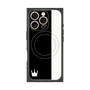 プレミアムパネル with MagSafe［ CASEPLAY Bi-Colors Black & White - ケースプレイ・バイカラー ブラック＆ホワイト ］