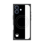 プレミアムパネル with MagSafe［ CASEPLAY Bi-Colors Black & White - ケースプレイ・バイカラー ブラック＆ホワイト ］