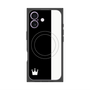 プレミアムパネル with MagSafe［ CASEPLAY Bi-Colors Black & White - ケースプレイ・バイカラー ブラック＆ホワイト ］