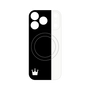 プレミアムパネル with MagSafe［ CASEPLAY Bi-Colors Black & White - ケースプレイ・バイカラー ブラック＆ホワイト ］