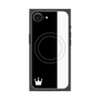 プレミアムパネル with MagSafe［ CASEPLAY Bi-Colors Black & White - ケースプレイ・バイカラー ブラック＆ホワイト ］