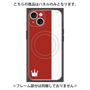 プレミアムパネル with MagSafe［ CASEPLAY Bi-Colors Red & White - ケースプレイ・バイカラー レッド＆ホワイト ］