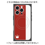 プレミアムパネル with MagSafe［ CASEPLAY Bi-Colors Red & White - ケースプレイ・バイカラー レッド＆ホワイト ］