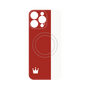 プレミアムパネル with MagSafe［ CASEPLAY Bi-Colors Red & White - ケースプレイ・バイカラー レッド＆ホワイト ］