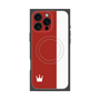 プレミアムパネル with MagSafe［ CASEPLAY Bi-Colors Red & White - ケースプレイ・バイカラー レッド＆ホワイト ］