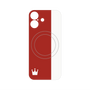 プレミアムパネル with MagSafe［ CASEPLAY Bi-Colors Red & White - ケースプレイ・バイカラー レッド＆ホワイト ］