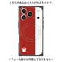 プレミアムパネル with MagSafe［ CASEPLAY Bi-Colors Red & White - ケースプレイ・バイカラー レッド＆ホワイト ］
