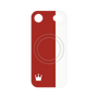 プレミアムパネル with MagSafe［ CASEPLAY Bi-Colors Red & White - ケースプレイ・バイカラー レッド＆ホワイト ］
