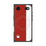 プレミアムパネル with MagSafe［ CASEPLAY Bi-Colors Red & White - ケースプレイ・バイカラー レッド＆ホワイト ］