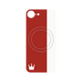プレミアムパネル with MagSafe［ CASEPLAY Bi-Colors Red & White - ケースプレイ・バイカラー レッド＆ホワイト ］