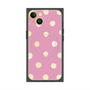 プレミアムパネル with MagSafe［ 水彩ドット・レトロカラー - Pink ］