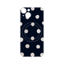 プレミアムパネル with MagSafe［ 水彩ドット・レトロカラー - Navy ］