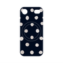 プレミアムパネル with MagSafe［ 水彩ドット・レトロカラー - Navy ］