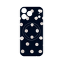 プレミアムパネル with MagSafe［ 水彩ドット・レトロカラー - Navy ］
