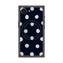 プレミアムパネル with MagSafe［ 水彩ドット・レトロカラー - Navy ］