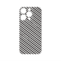 プレミアムパネル with MagSafe［ Small Stripe - Gray × Black ］