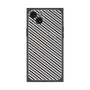 プレミアムパネル with MagSafe［ Small Stripe - Gray × Black ］