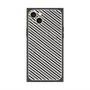 プレミアムパネル with MagSafe［ Small Stripe - Gray × Black ］
