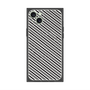 プレミアムパネル with MagSafe［ Small Stripe - Gray × Black ］