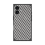 プレミアムパネル with MagSafe［ Small Stripe - Gray × Black ］