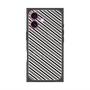 プレミアムパネル with MagSafe［ Small Stripe - Gray × Black ］