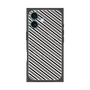 プレミアムパネル with MagSafe［ Small Stripe - Gray × Black ］