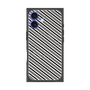 プレミアムパネル with MagSafe［ Small Stripe - Gray × Black ］