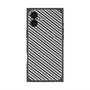 プレミアムパネル with MagSafe［ Small Stripe - Gray × Black ］