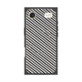 プレミアムパネル with MagSafe［ Small Stripe - Gray × Black ］