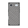 プレミアムパネル with MagSafe［ Small Stripe - Gray × Black ］