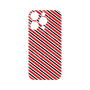 プレミアムパネル with MagSafe［ Small Stripe - Red × Black ］