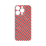 プレミアムパネル with MagSafe［ Small Stripe - Red × Black ］